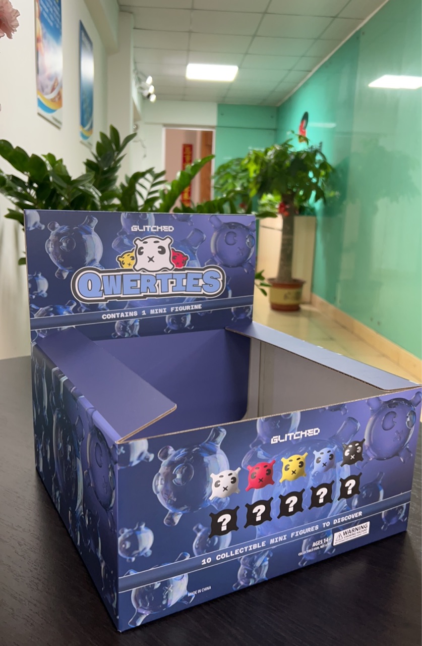 Qwerties PDQ display box