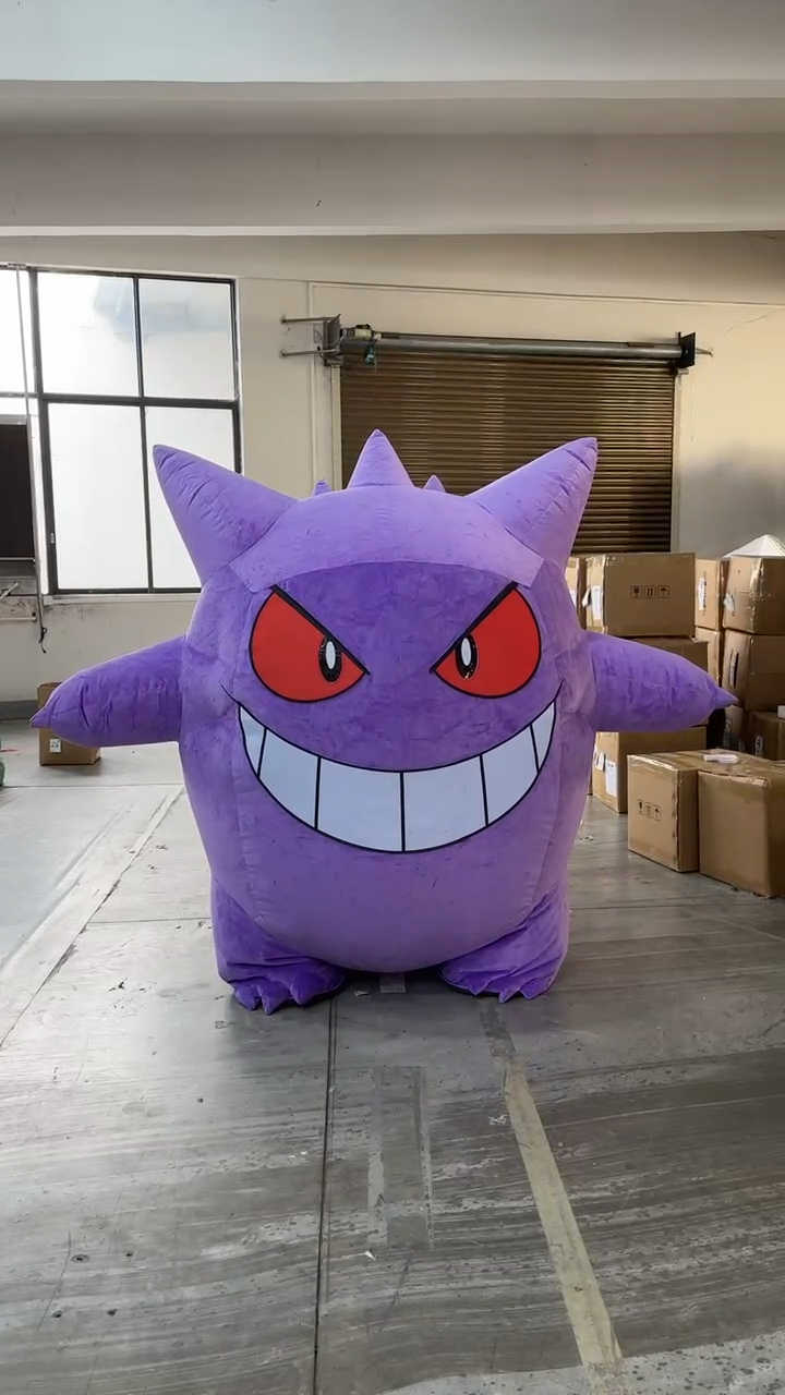 Gengar inflatable costume