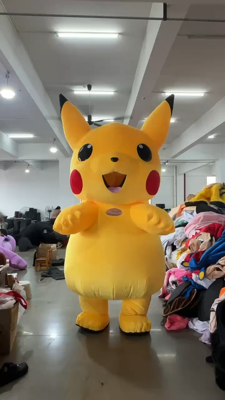 Pikachu inflatable costume